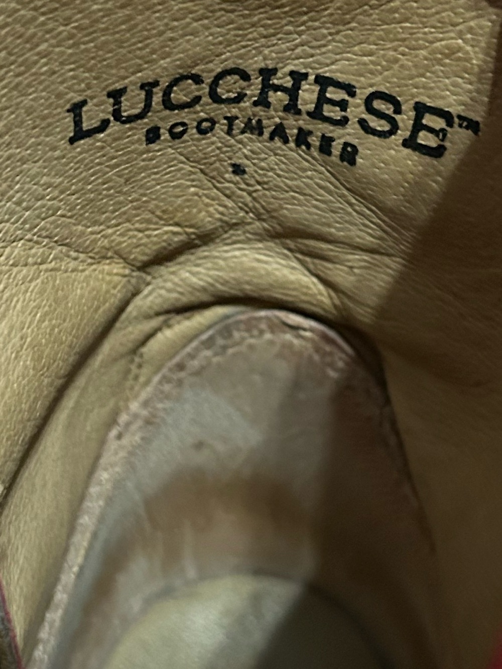 Lucchese PRIS red western boots Size 8 - Picture 4 of 8